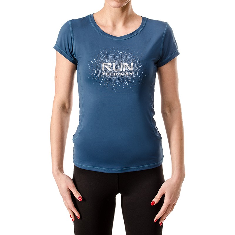 Футболка женская Radder синяя KYARA WMNS-450 изображение 3