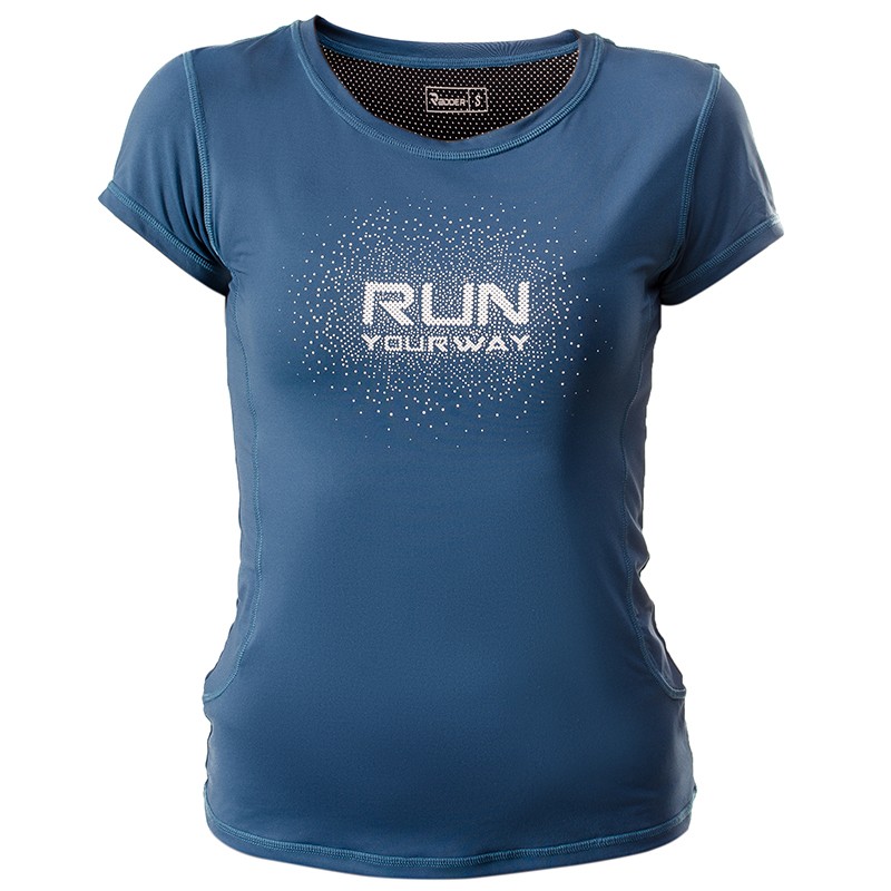 Футболка женская Radder синяя KYARA WMNS-450 — Sport City Футболка женская Radder синяя KYARA WMNS-450