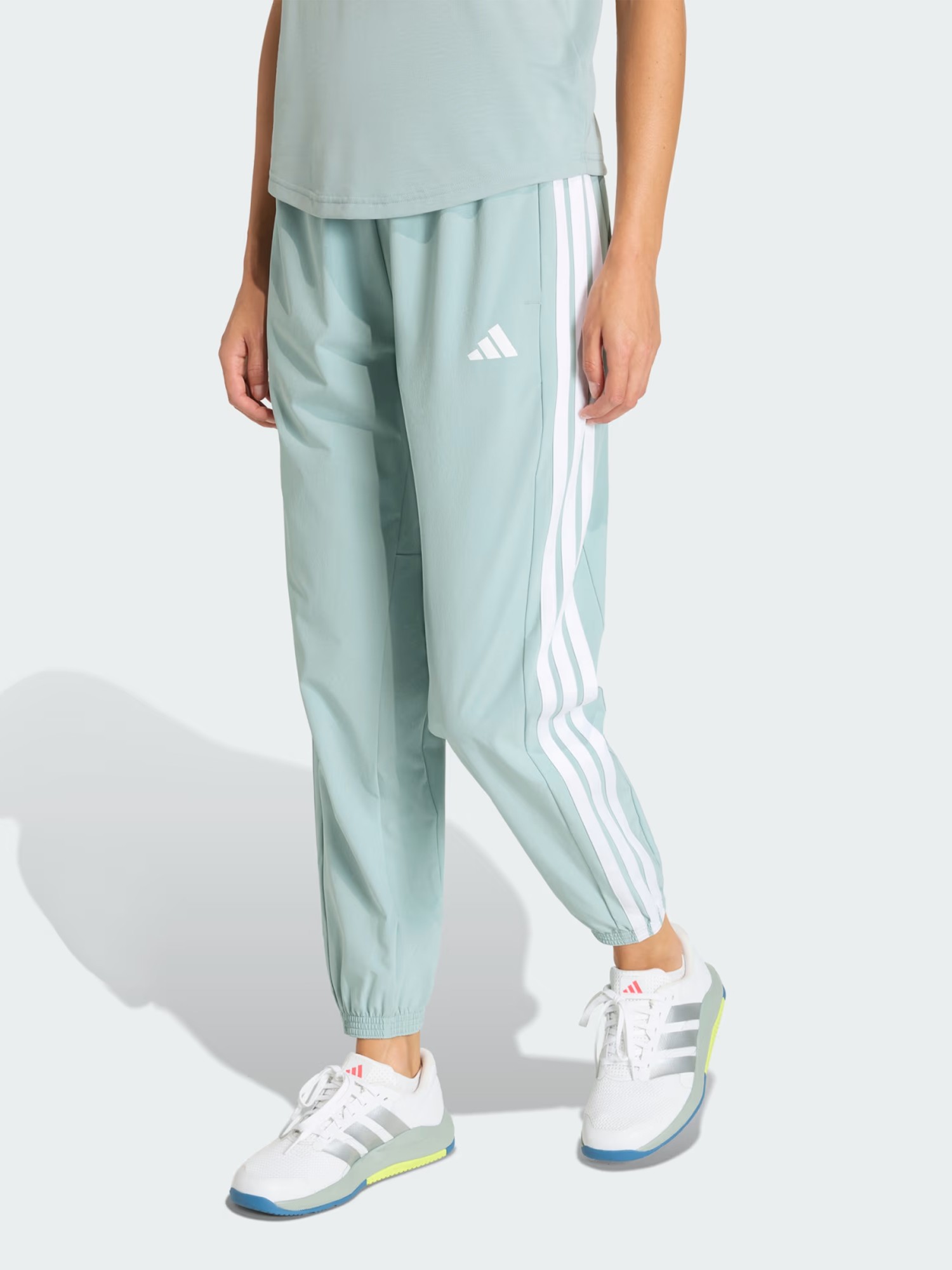 Брюки женские Adidas WE 3S WOVEN PT мятные KC5494 изображение 2