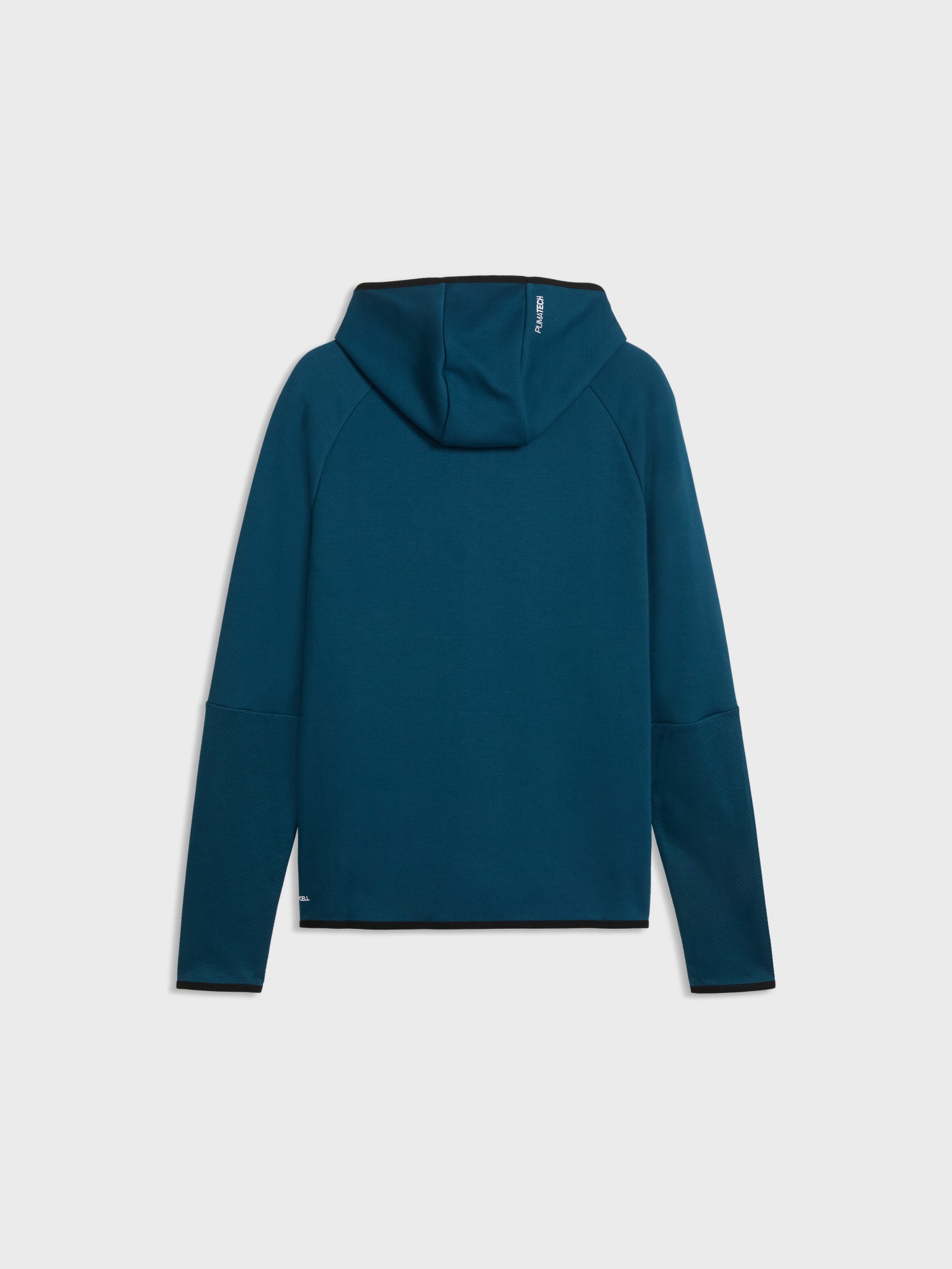 Толстовка чоловіча Puma TECH Slim Elevated Full-Zip Hoodie DK зелена 69395136 изображение 6