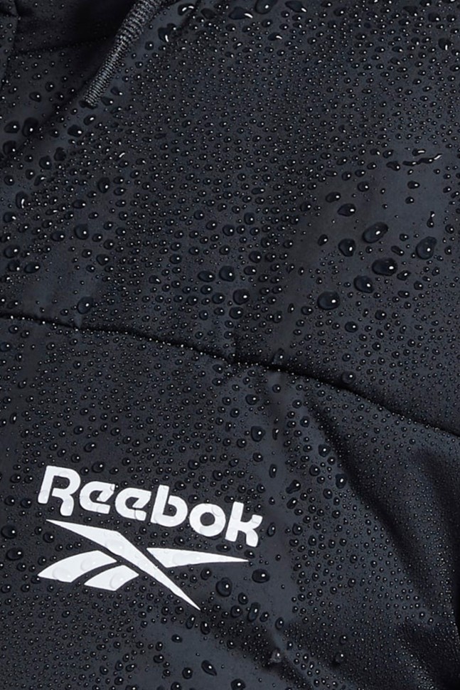 Куртка жіноча Reebok Ow Tw+Grphn Pad Jckt чорна GU5770 изображение 5