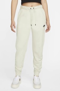 Штани жіночі Nike W Nsw Essntl Pant Reg Flc Mr бежеві DX2320-104 изображение 2
