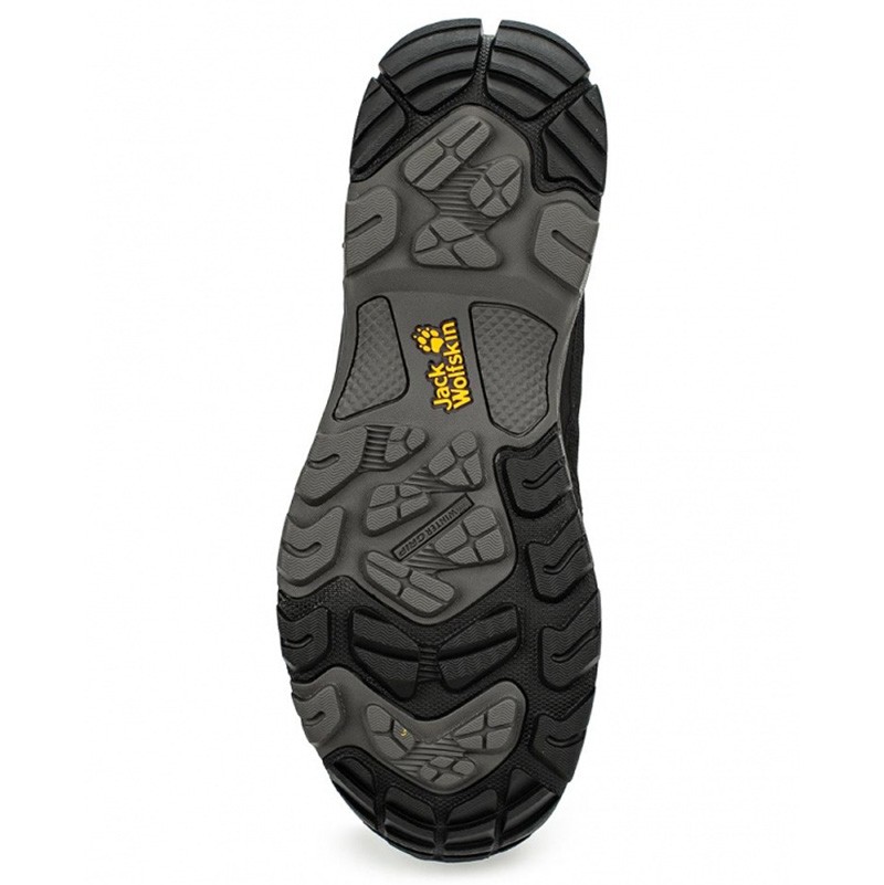 Ботинки мужские Jack Wolfskin COLD TERRAIN TEXAPORE MID M черные 4020501-6000 изображение 3