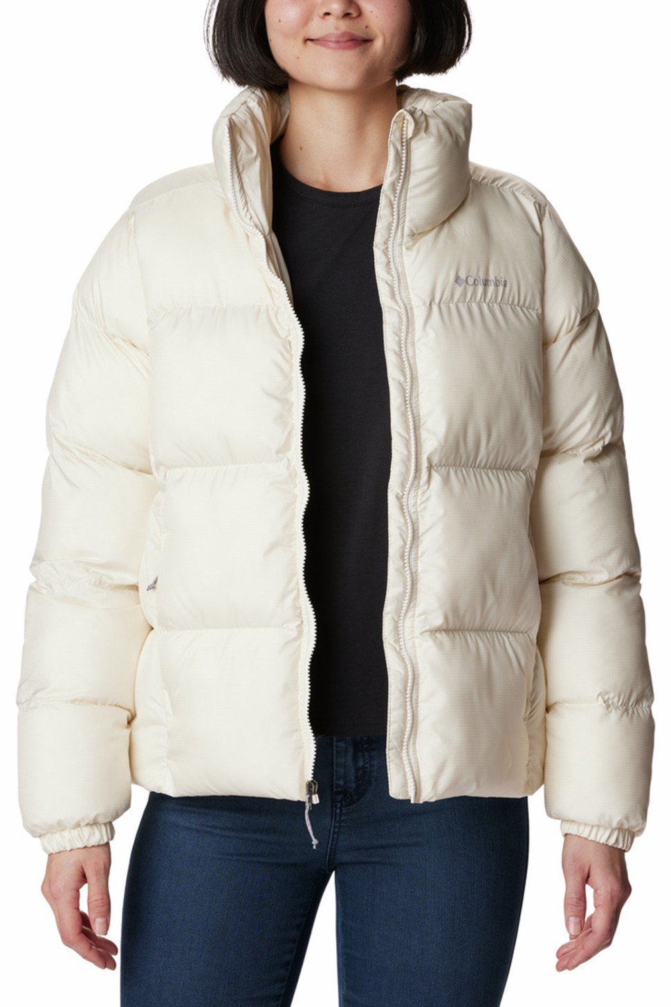 Куртка жіноча Columbia Puffect™ Jacket біла 1864781-191 — фото 2