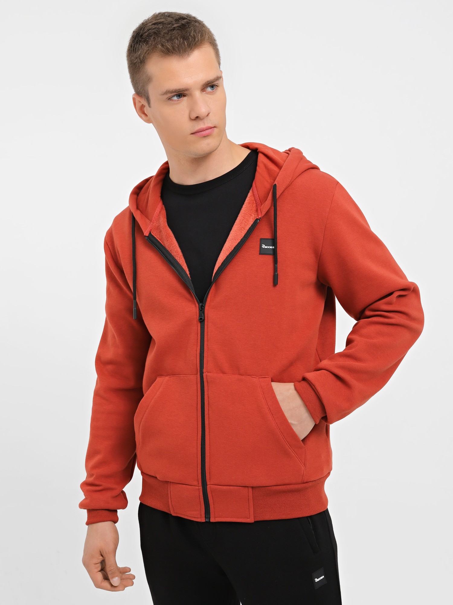 Толстовка мужская Radder Pollen оранжевая 442406-840 изображение 2