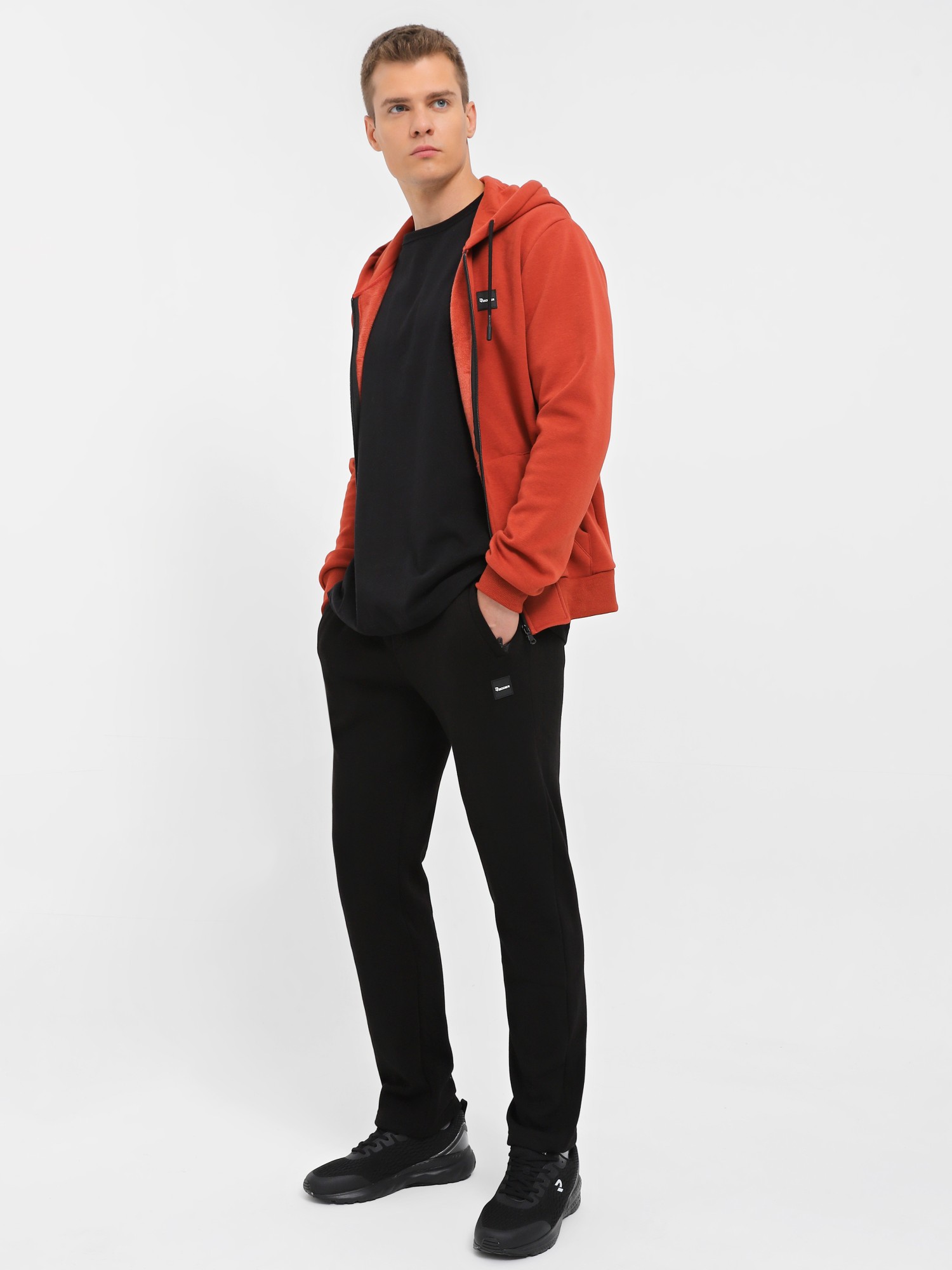 Толстовка мужская Radder Pollen оранжевая 442406-840 изображение 4