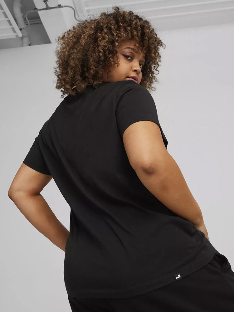 Футболка жіноча Puma SQUAD Tee чорна 67789701 — фото 3