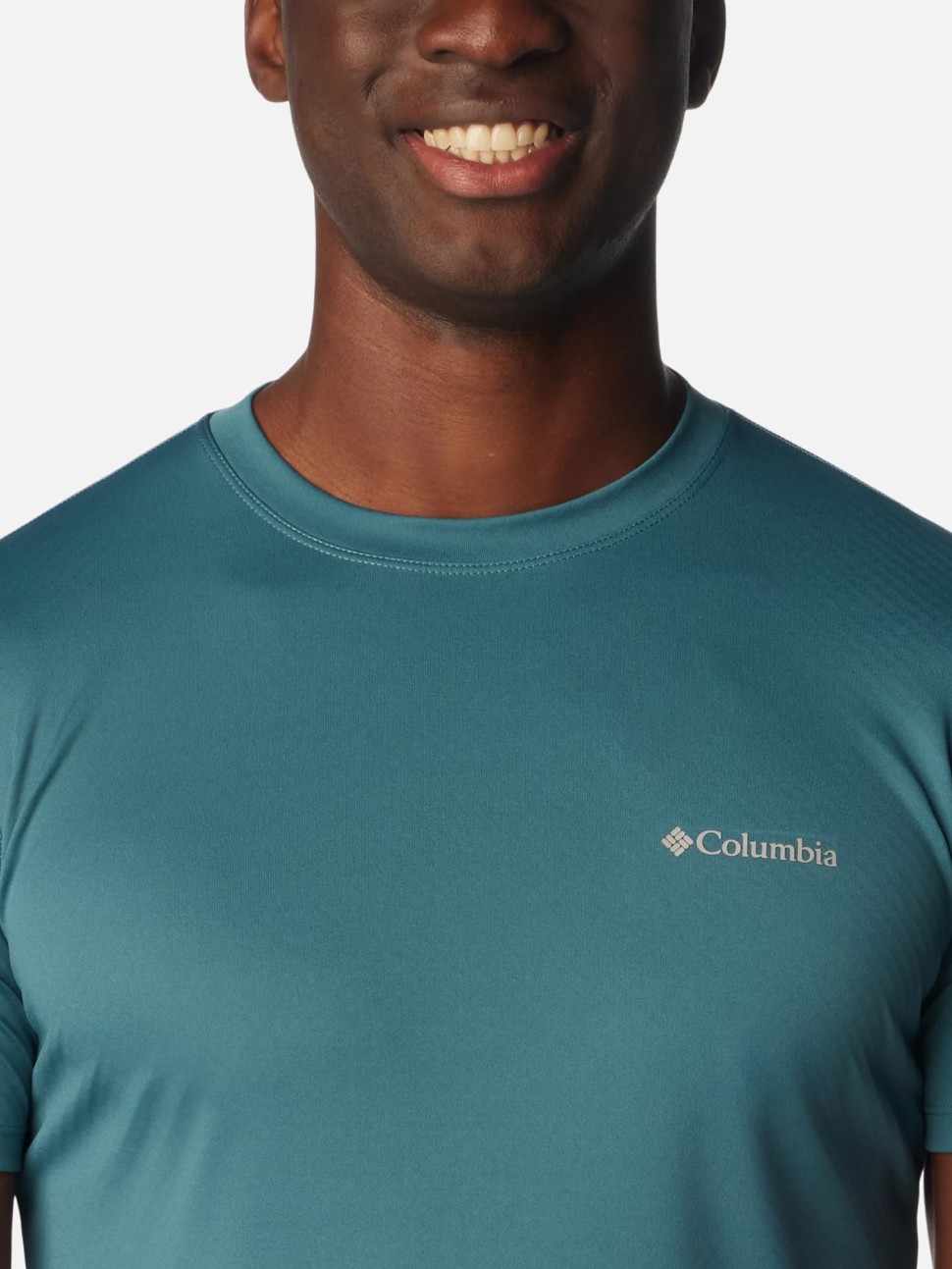 Футболка чоловіча Columbia ZERO RULES™ SHORT SLEEVE SHIRT бірюзова 1533313-336 — фото 4 — Sport City Футболка чоловіча Columbia ZERO RULES™ SHORT SLEEVE SHIRT бірюзова 1533313-336 — фото 4