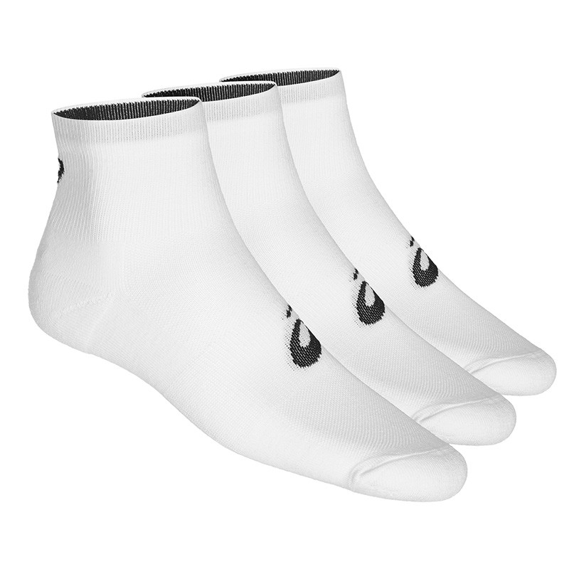 Носки Asics 3ppk Quarter Sock белые 155205-0001