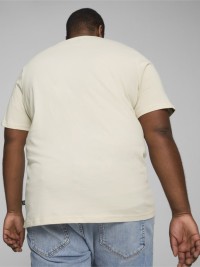 Футболка мужская Puma ESS+ Tape Tee молочная 84738287 изображение 4