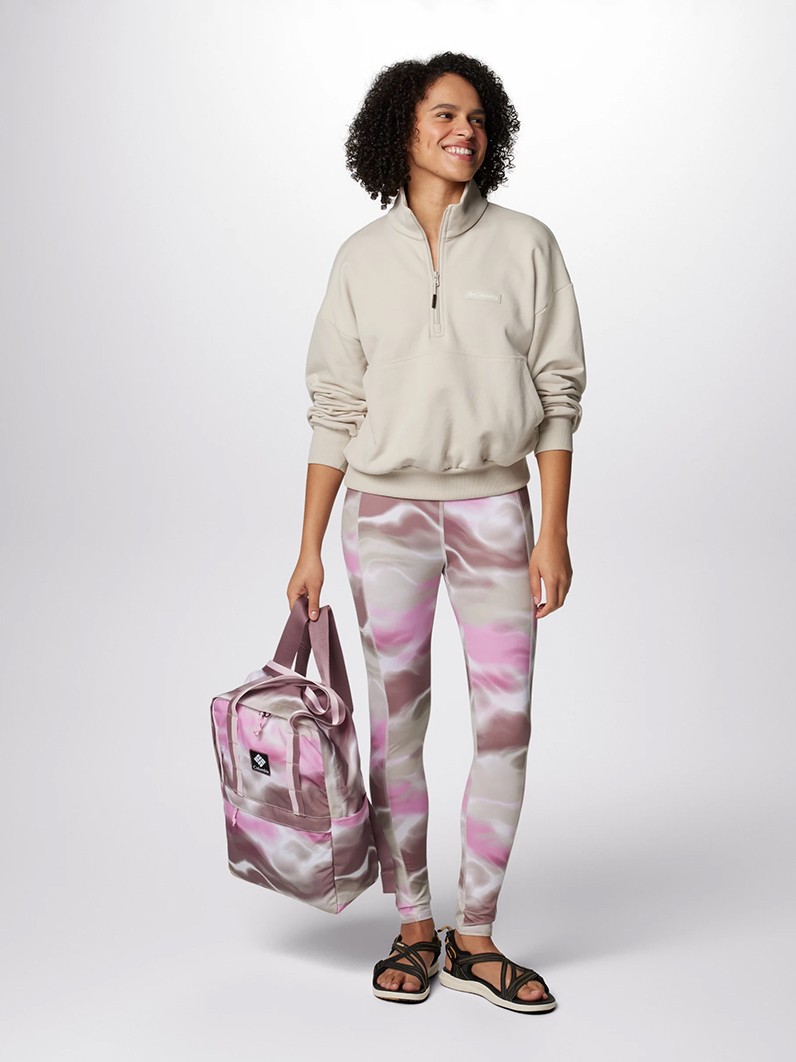 Толстовка жіноча Columbia MARBLE CANYON™ FRENCH TERRY QUARTER ZIP бежева 2073651-278 — фото 4 — Sport City Толстовка жіноча Columbia MARBLE CANYON™ FRENCH TERRY QUARTER ZIP бежева 2073651-278 — фото 4