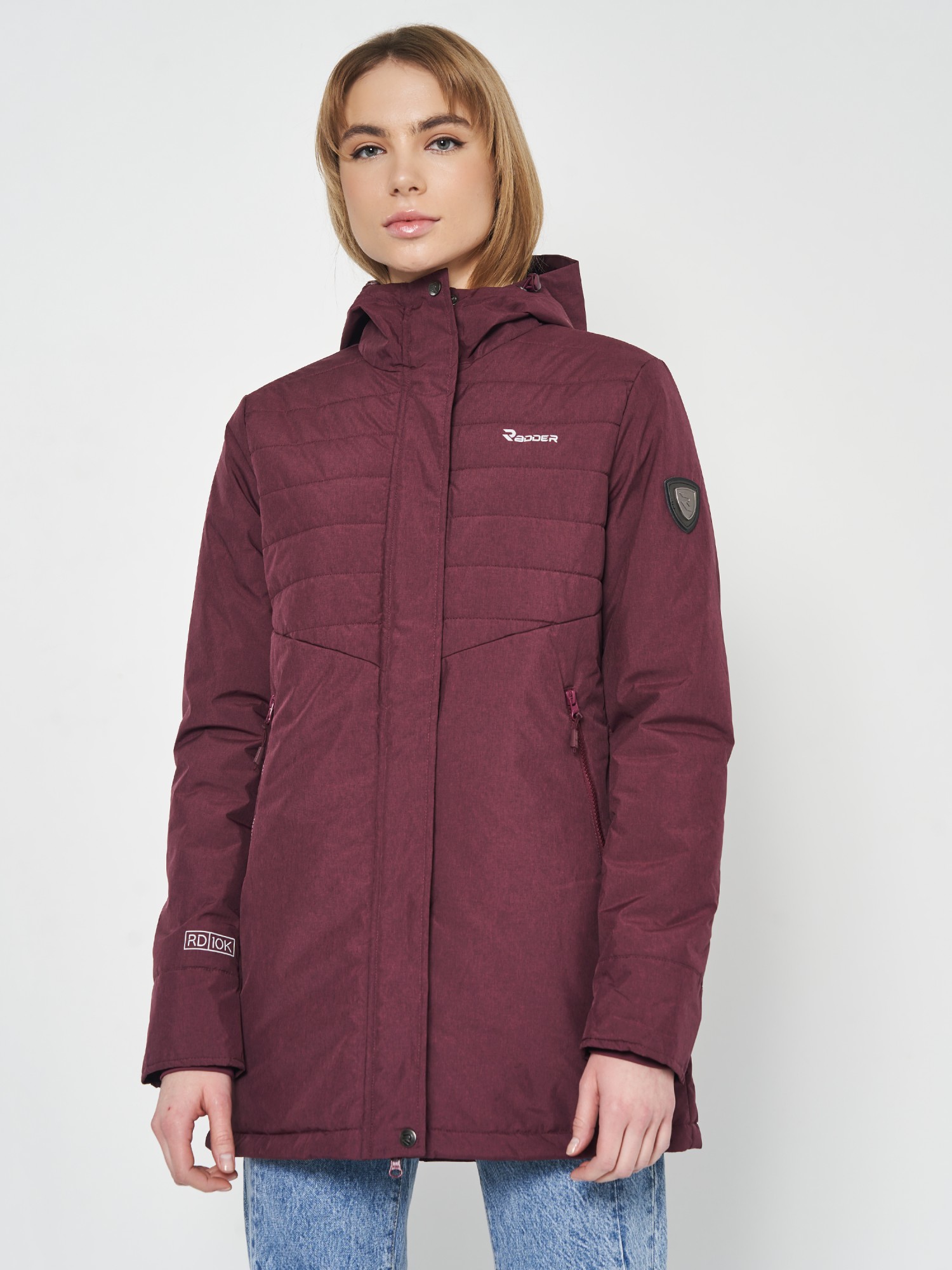 Куртка жіноча Radder бордова 661909-670 изображение 2