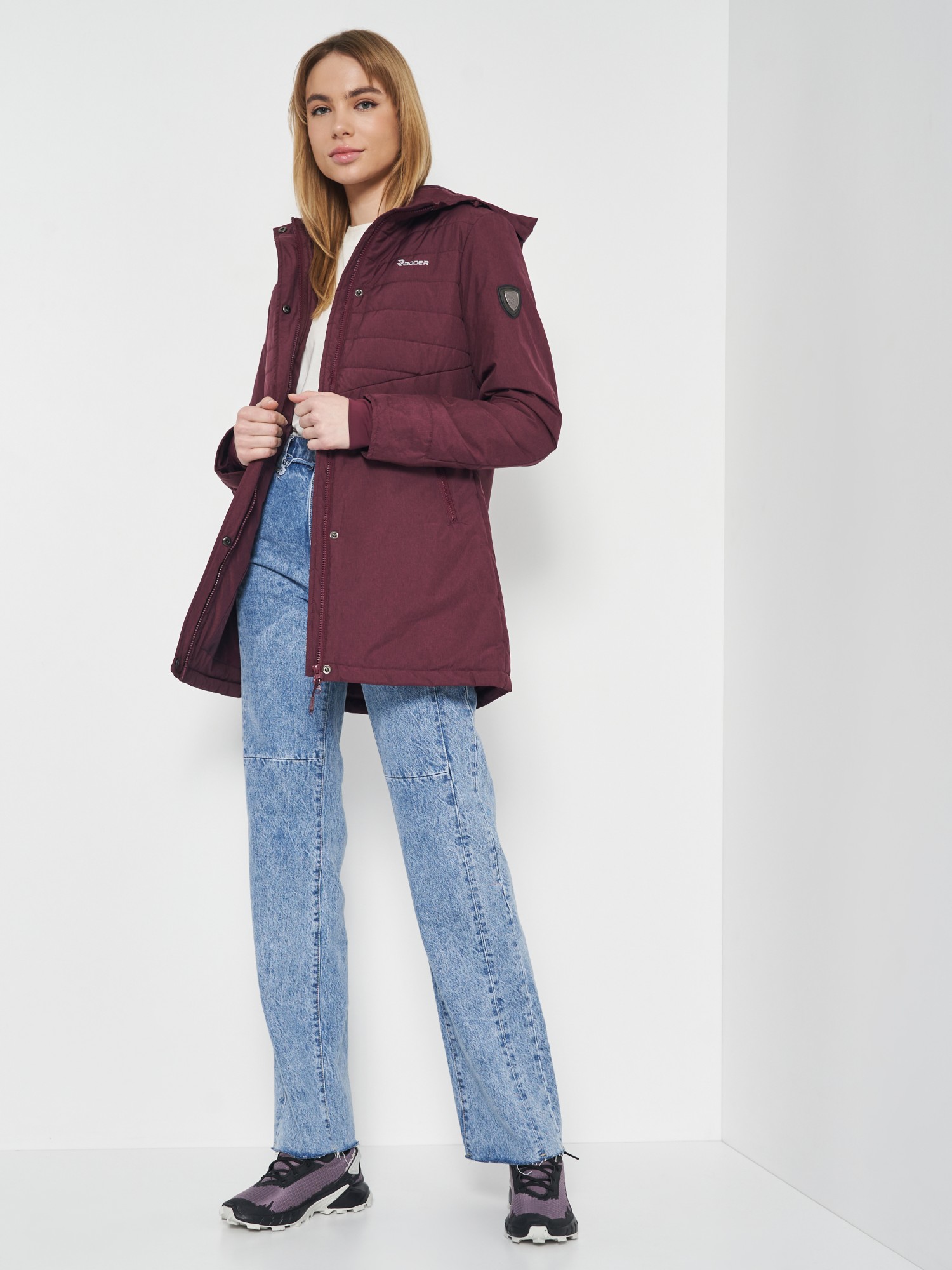 Куртка жіноча Radder бордова 661909-670 изображение 3