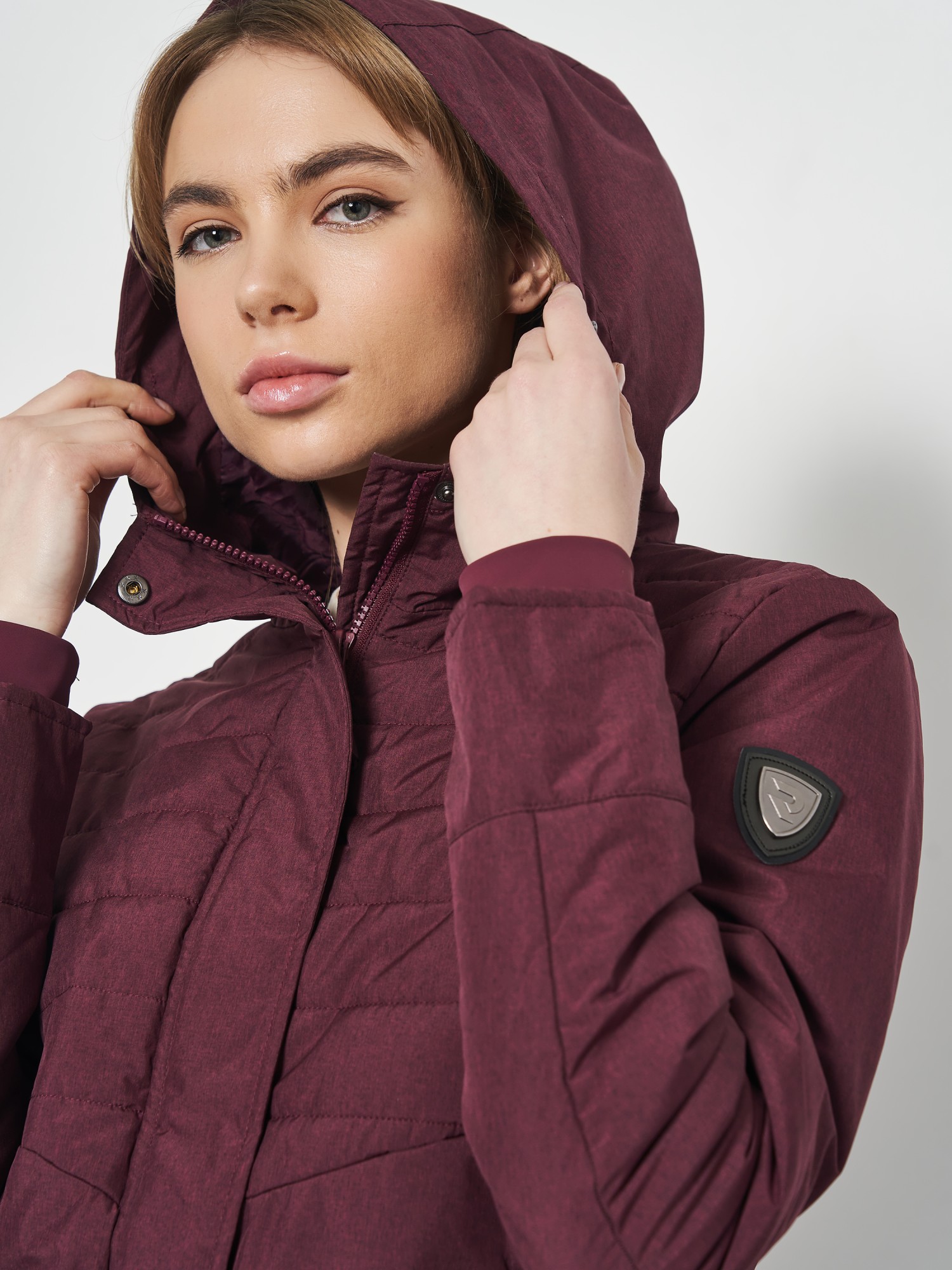 Куртка жіноча Radder бордова 661909-670 изображение 5