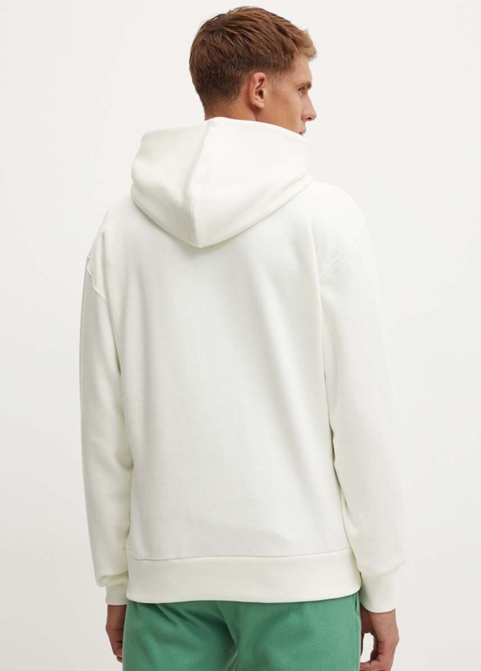 Толстовка чоловіча Adidas M A SZN G HD біла IY6594 — фото 4