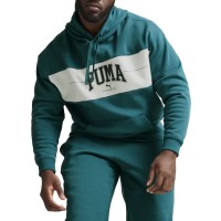 Толстовка чоловіча Puma PUMA SQUAD Hoodie FL зелена 68179622 изображение 1