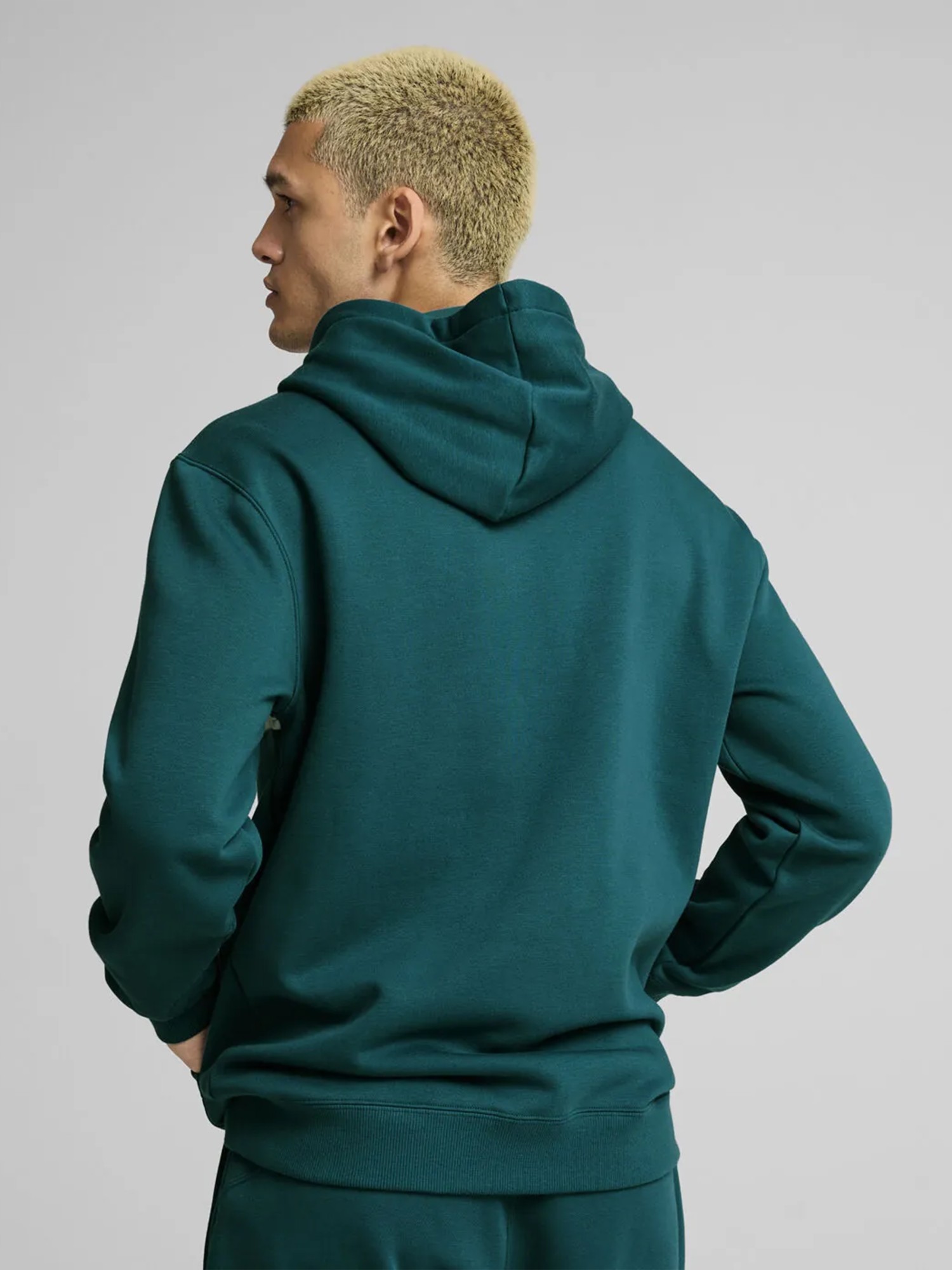 Толстовка мужская Puma PUMA SQUAD Hoodie FL зеленая 68179622 изображение 5