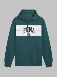 Толстовка чоловіча Puma PUMA SQUAD Hoodie FL зелена 68179622 изображение 7