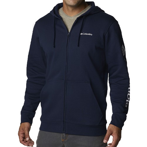 Джемпер чоловічий Columbia Beaumount™ Full Zip Hoodie темно-синій 2126371-465 — фото 1