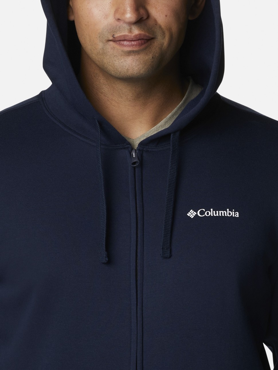 Джемпер чоловічий Columbia Beaumount™ Full Zip Hoodie темно-синій 2126371-465 — фото 6