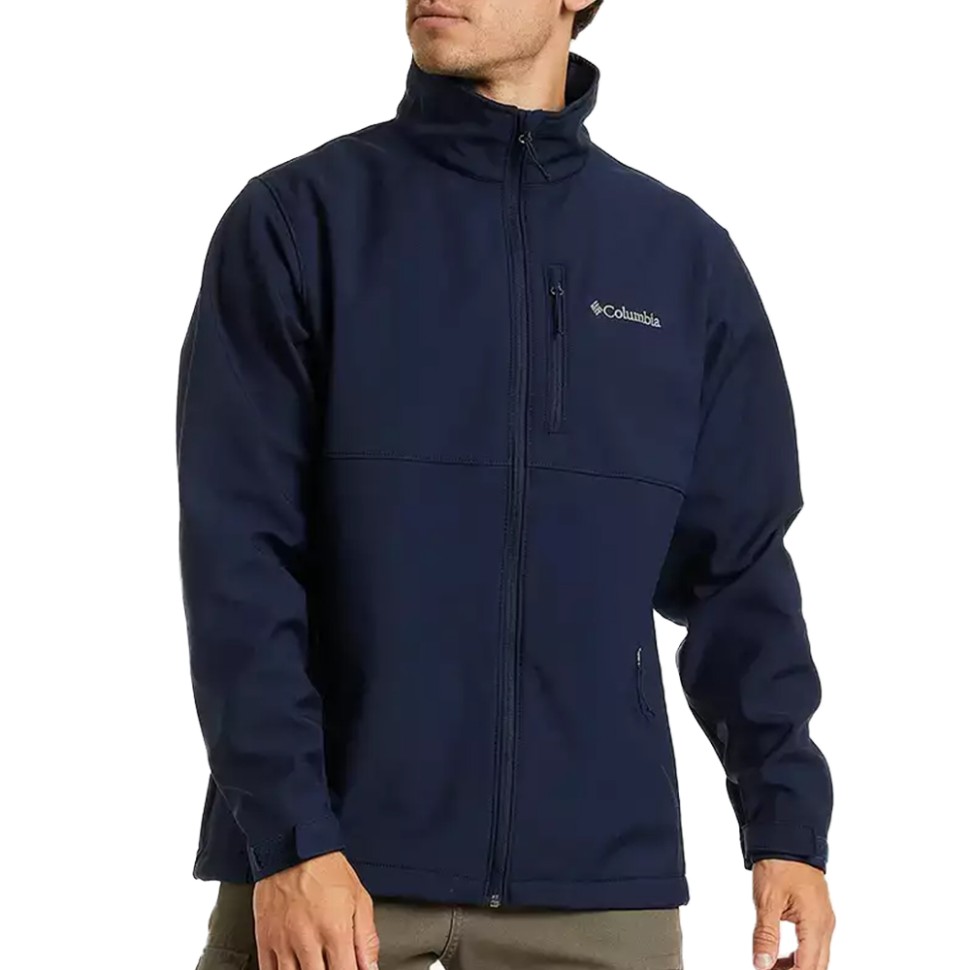 Вітрівка чоловіча Columbia ASCENDER™ SOFTSHELL JACKET синя 1556531-464 — фото 1