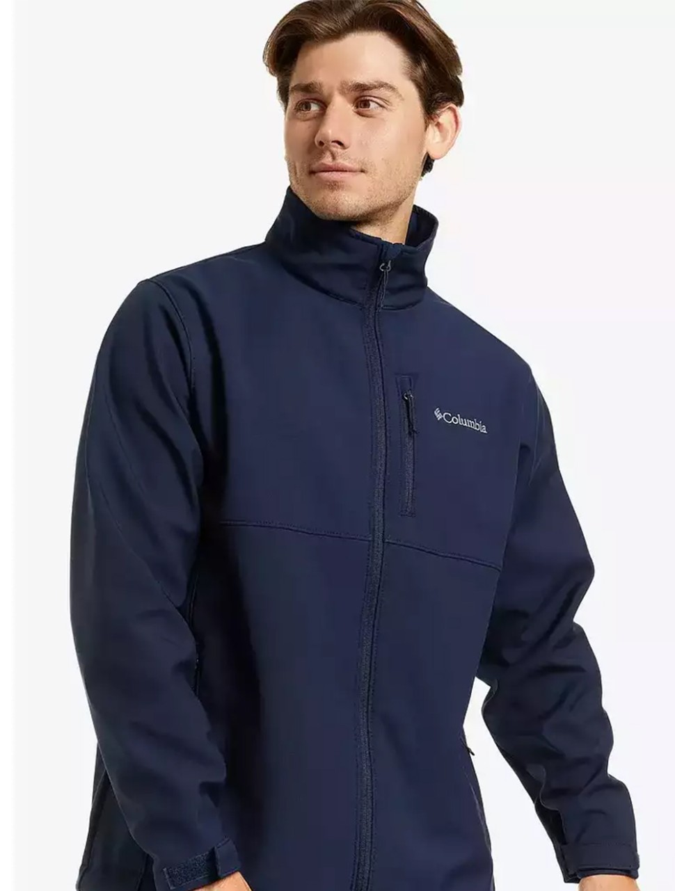 Вітрівка чоловіча Columbia ASCENDER™ SOFTSHELL JACKET синя 1556531-464 — фото 2