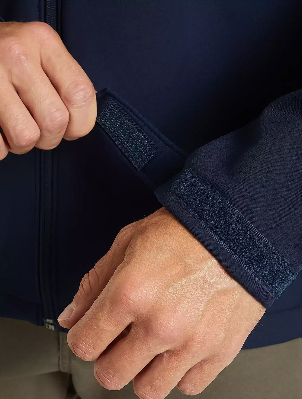 Ветровка мужская Columbia ASCENDER™ SOFTSHELL JACKET синяя 1556531-464 изображение 5