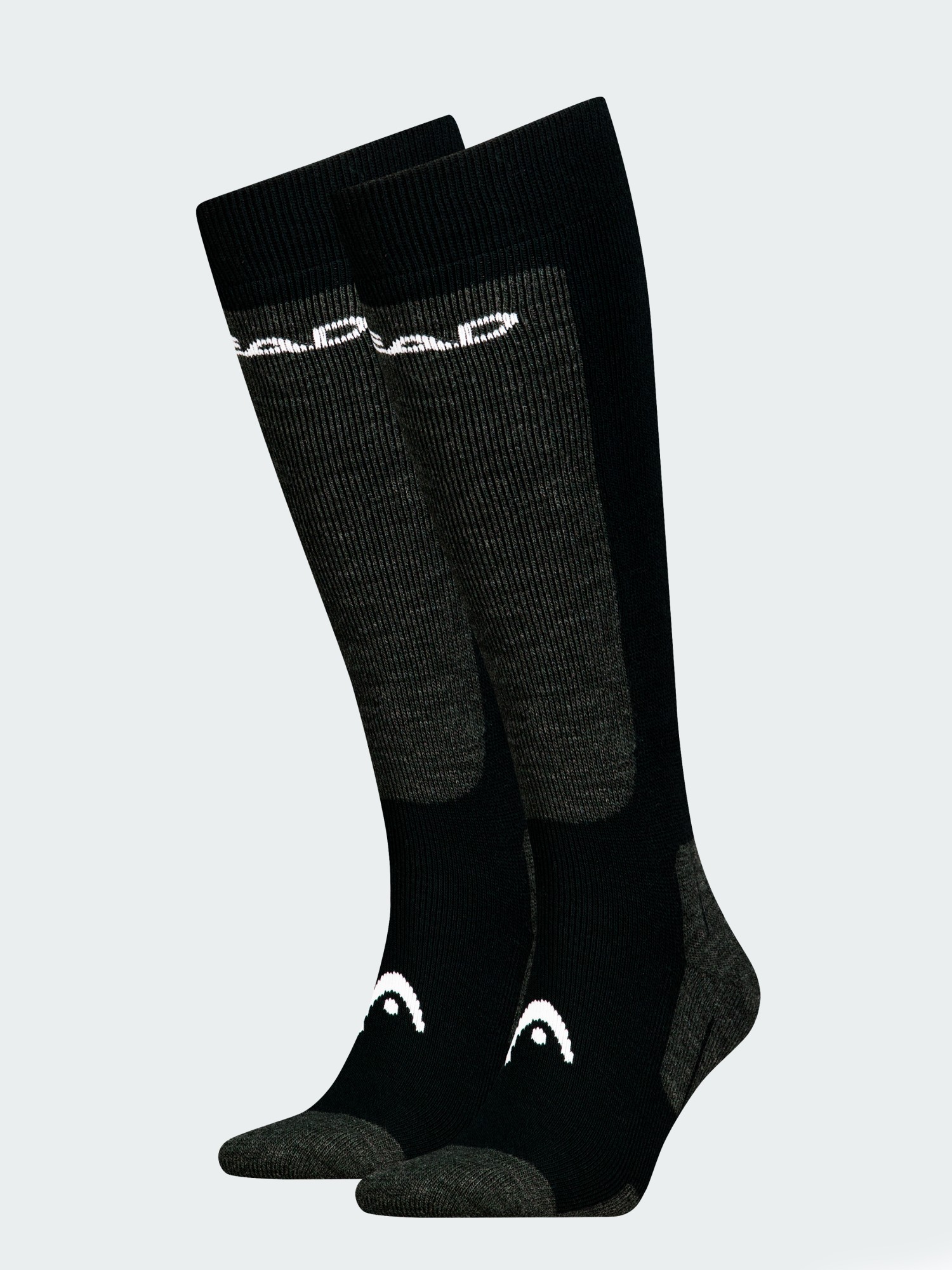 Носки HEAD ELEMENTS SKI KNEEHIGH 2P черные 701229014001 изображение 2