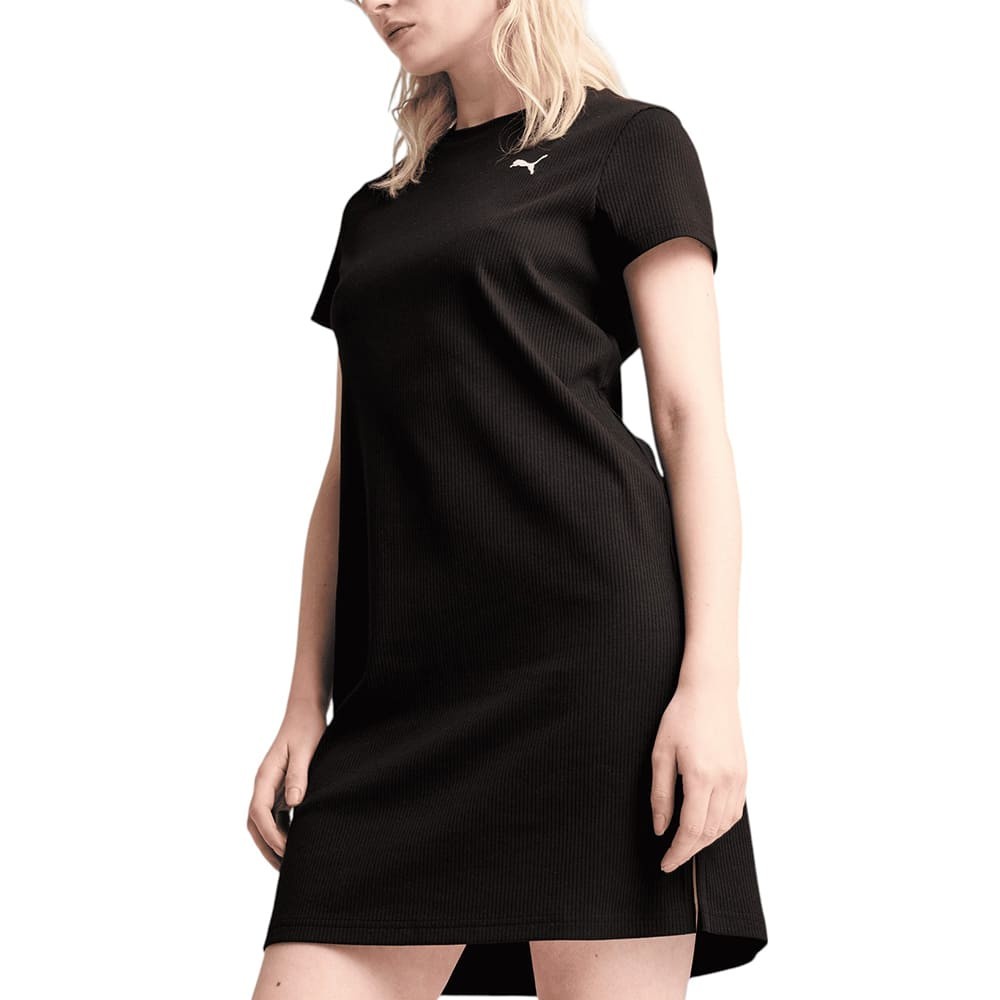Платье женское Puma ESS ELEVATED Bodycon Dress черное 68502201