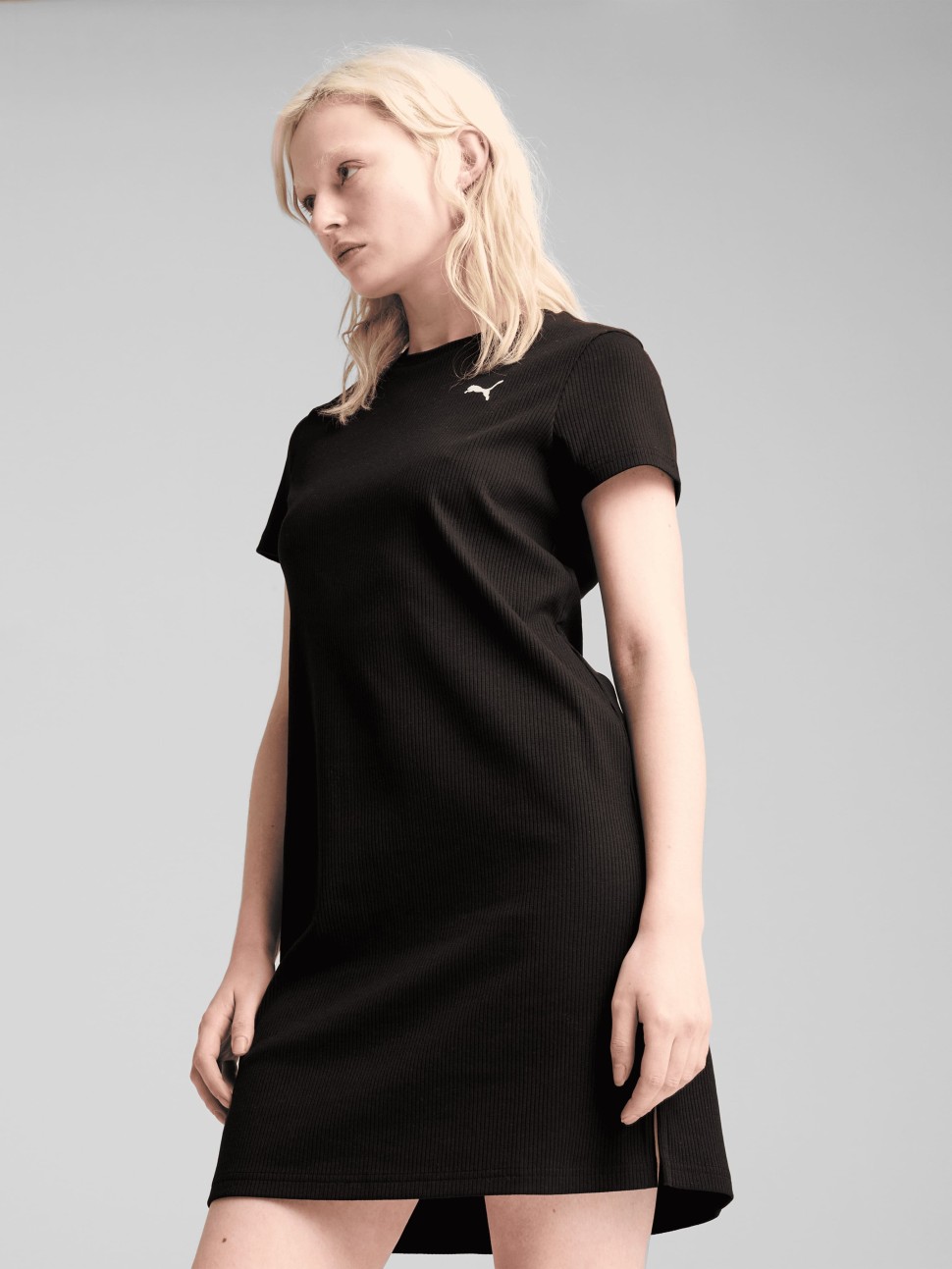 Сукня жіноча Puma ESS ELEVATED Bodycon Dress чорна 68502201 — фото 2