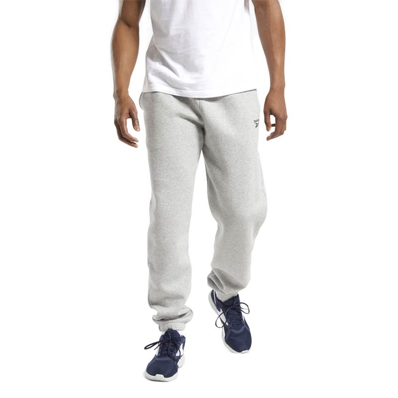 Брюки мужские Reebok Training Essentials Cuffed серые FU3240 — фото 3