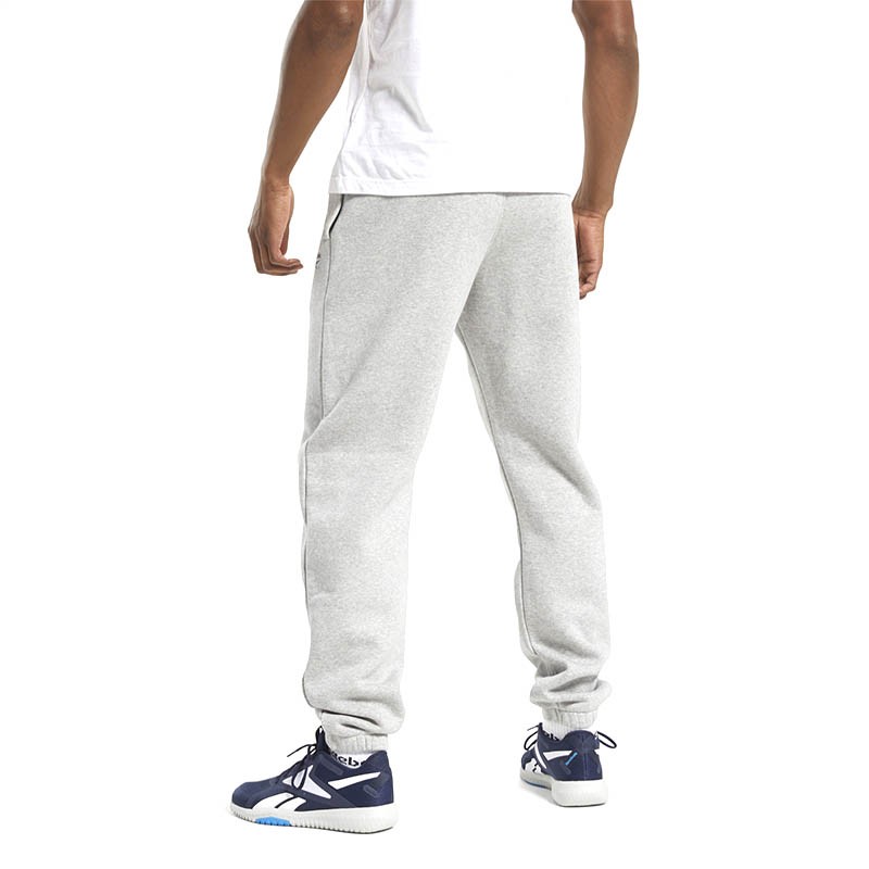 Брюки мужские Reebok Training Essentials Cuffed серые FU3240 — фото 4