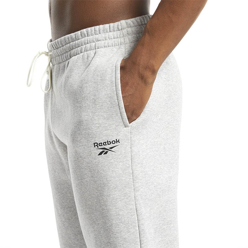 Брюки мужские Reebok Training Essentials Cuffed серые FU3240 — фото 5