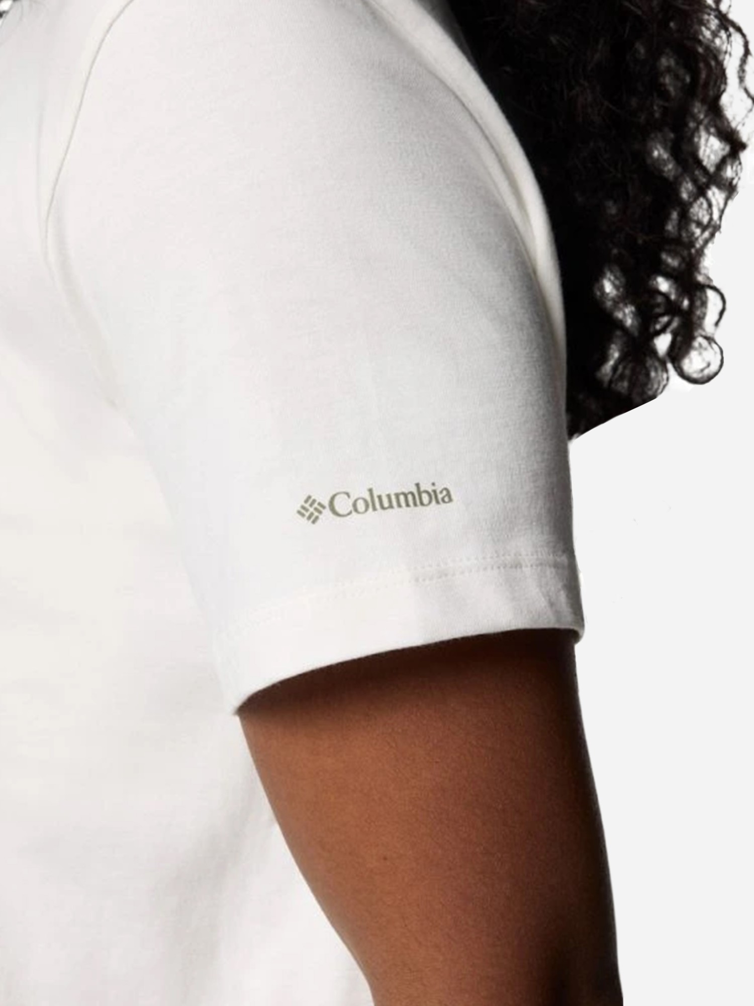 Футболка жiноча Columbia Boundless Beauty™ Logo SS Tee біла 2036573-126 изображение 5
