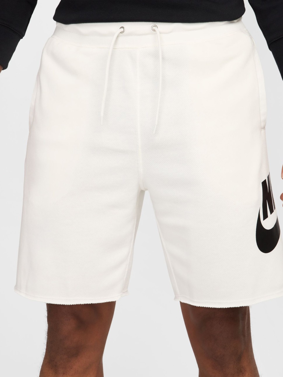 Шорти чоловічі Nike M NK CLUB ALUMNI FT SHORT білі FQ4950-133 — фото 3