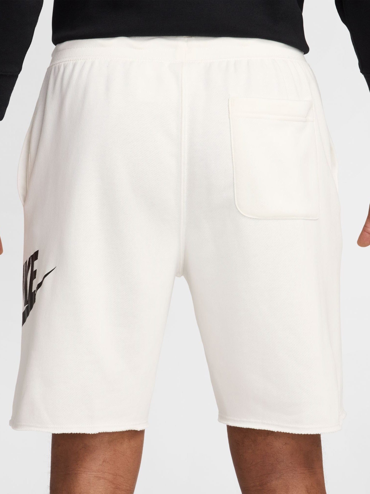 Шорти чоловічі Nike M NK CLUB ALUMNI FT SHORT білі FQ4950-133 изображение 4