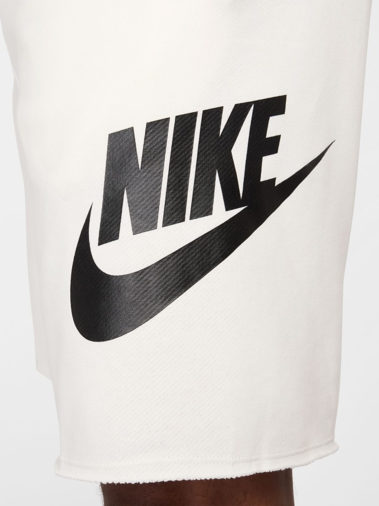 Шорты мужские Nike M NK CLUB ALUMNI FT SHORT белые FQ4950-133 изображение 7