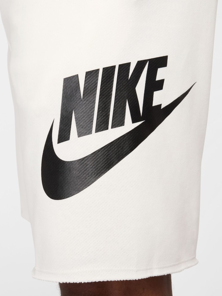 Шорты мужские Nike M NK CLUB ALUMNI FT SHORT белые FQ4950-133 изображение 7
