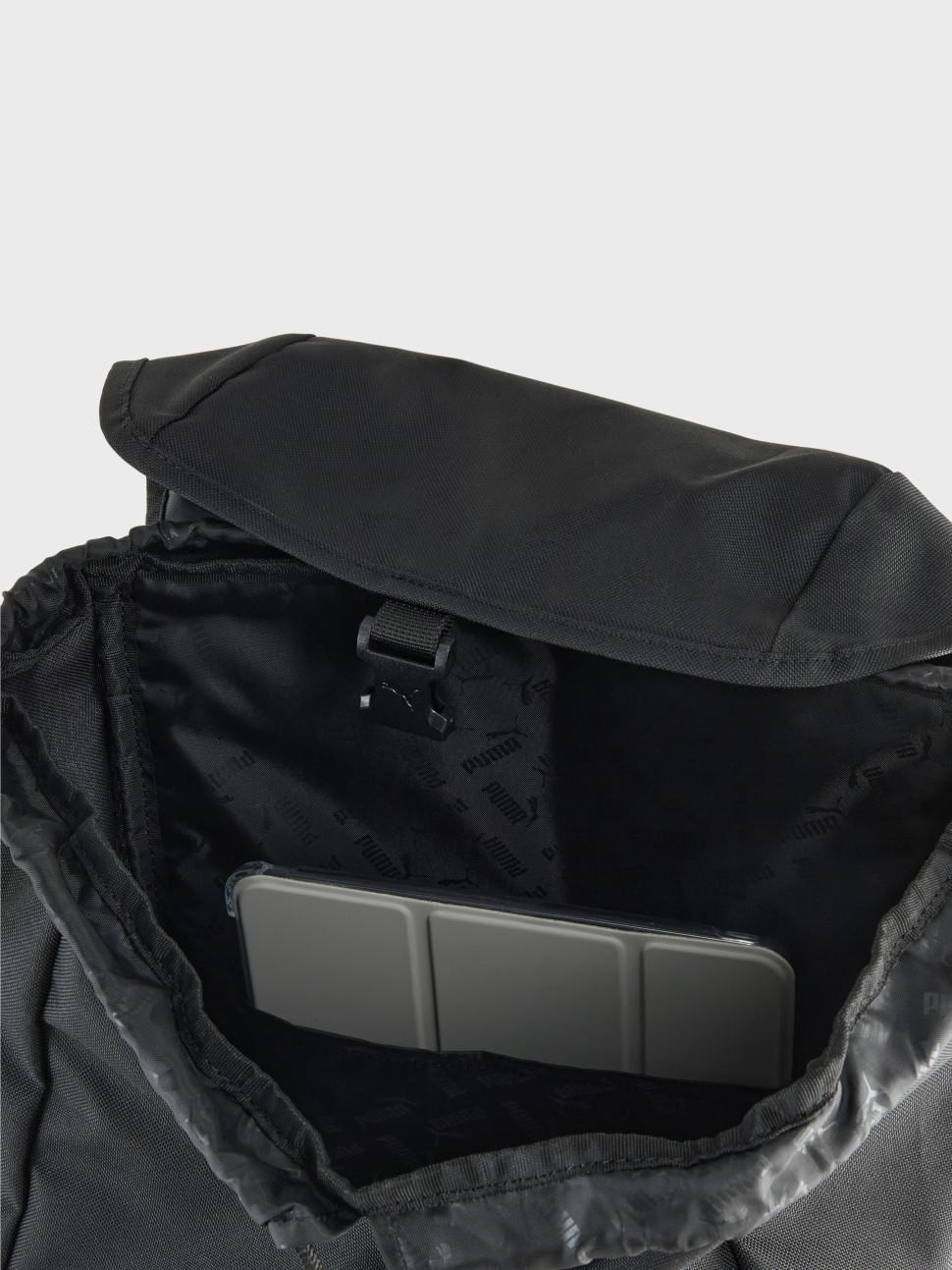 Рюкзак  Puma PHASE HOODED Backpack чорний 09173601 — фото 4