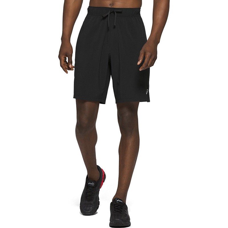 Шорты мужские Asics M 9IN STRETCH WOVEN TRAIN черные 2031B279-001 изображение 1