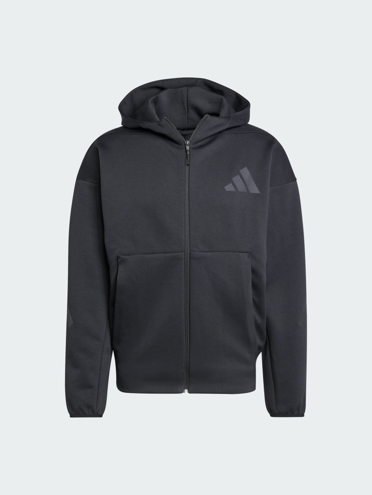 Толстовка чоловіча Adidas M Z.N.E. FZ чорна JE7538 изображение 2