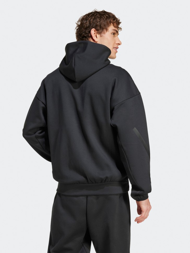 Толстовка чоловіча Adidas M Z.N.E. FZ чорна JE7538 изображение 4