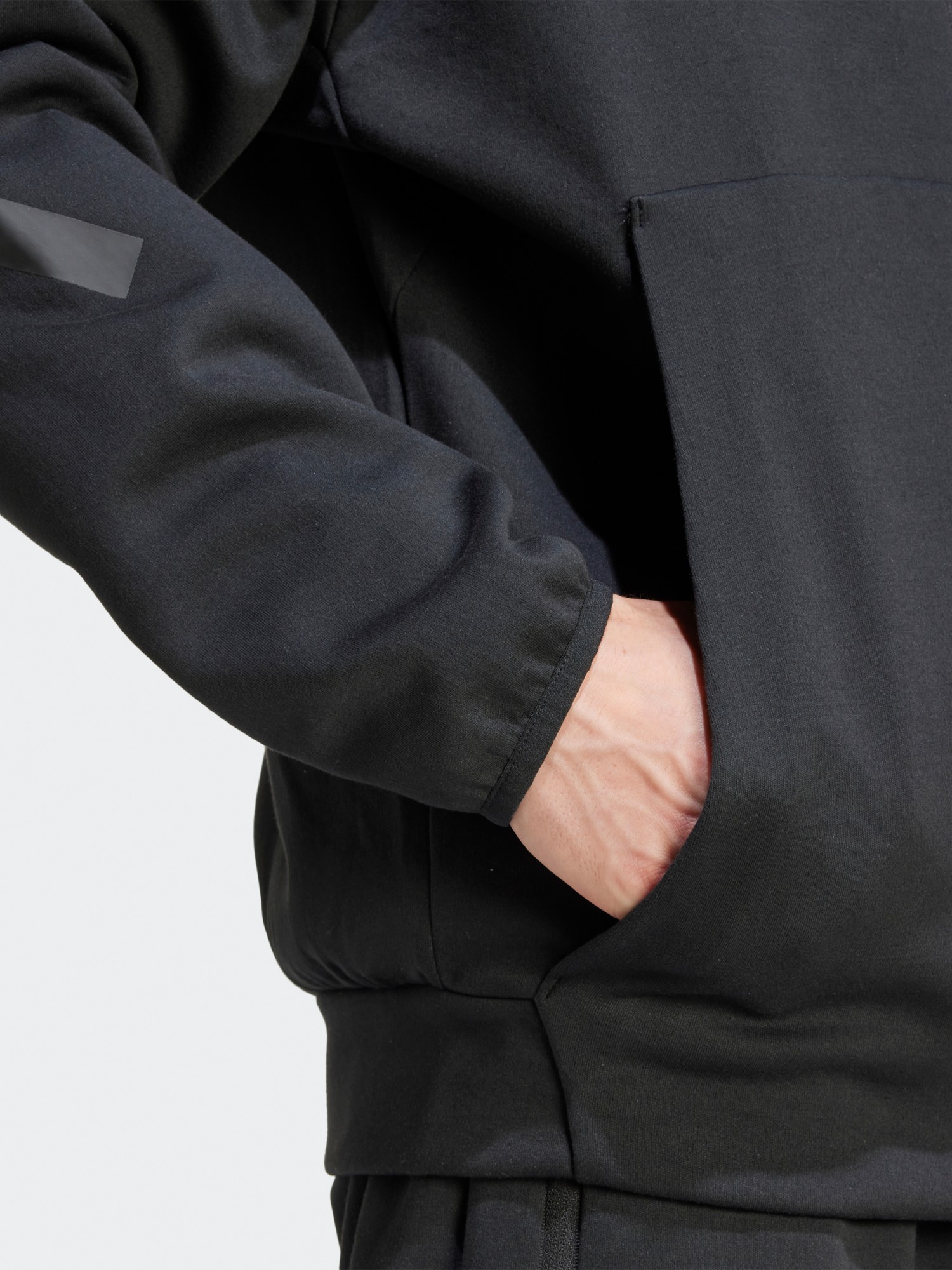 Толстовка чоловіча Adidas M Z.N.E. FZ чорна JE7538 изображение 7