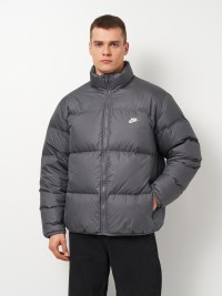 Куртка мужская Nike M SF CLUB PUFFER JACKET 550 серая IB2975-068 изображение 2