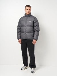 Куртка мужская Nike M SF CLUB PUFFER JACKET 550 серая IB2975-068 изображение 4