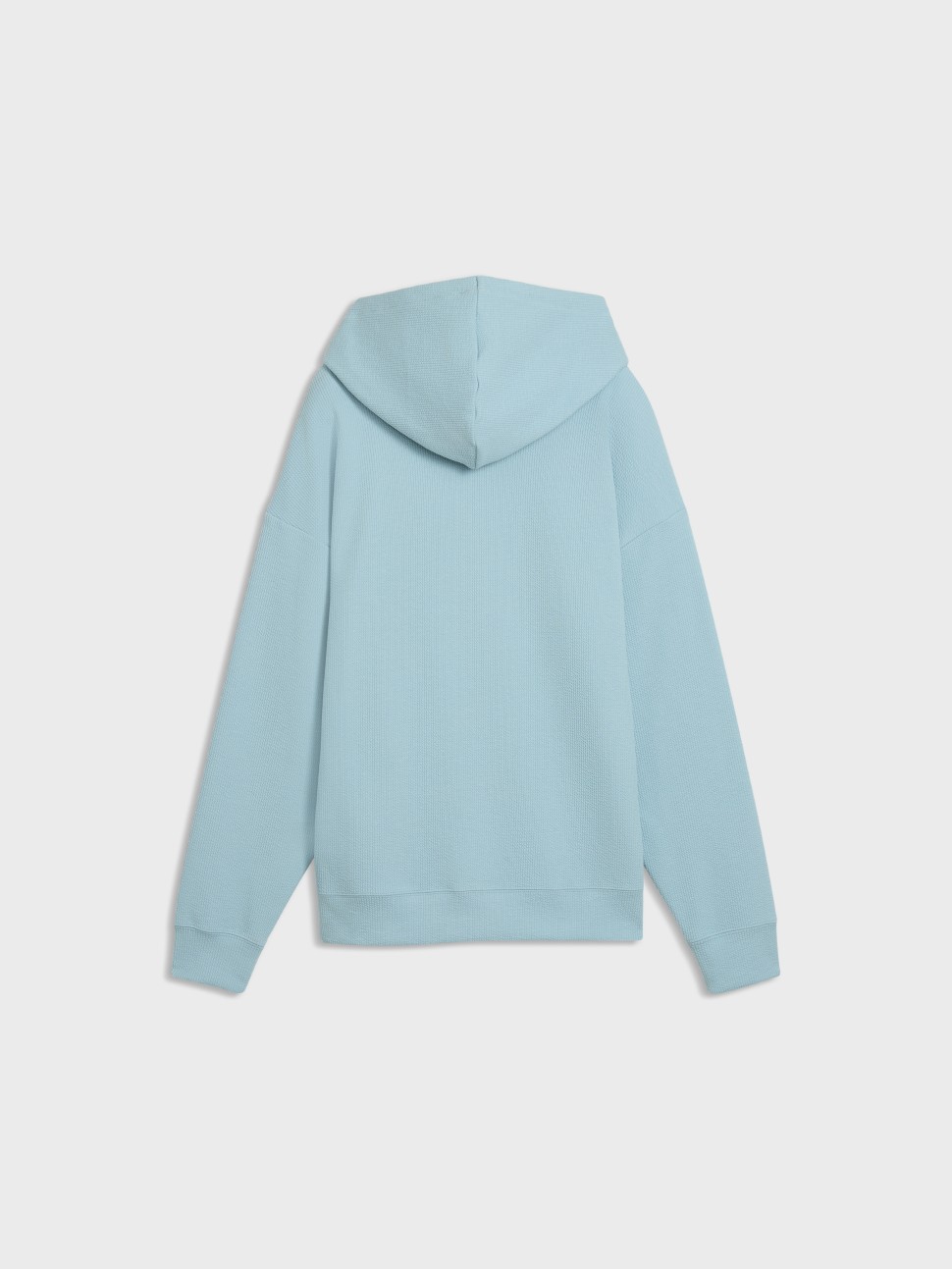 Толстовка жіноча Puma ESS ELEVATED Comfort Hoodie блакитна 69181447 — фото 3
