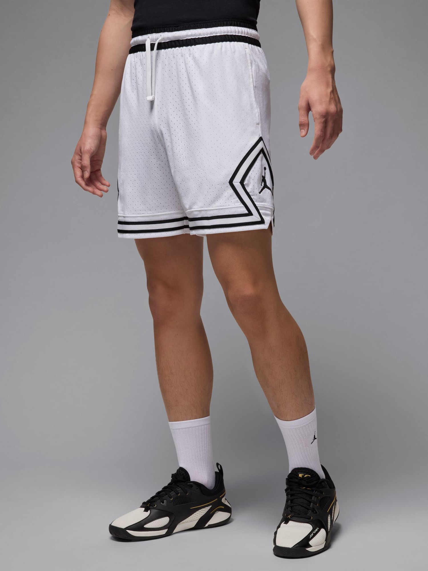 Шорты мужские Nike M J DF SPRT DMND SHORT белые HF9910-100 изображение 2