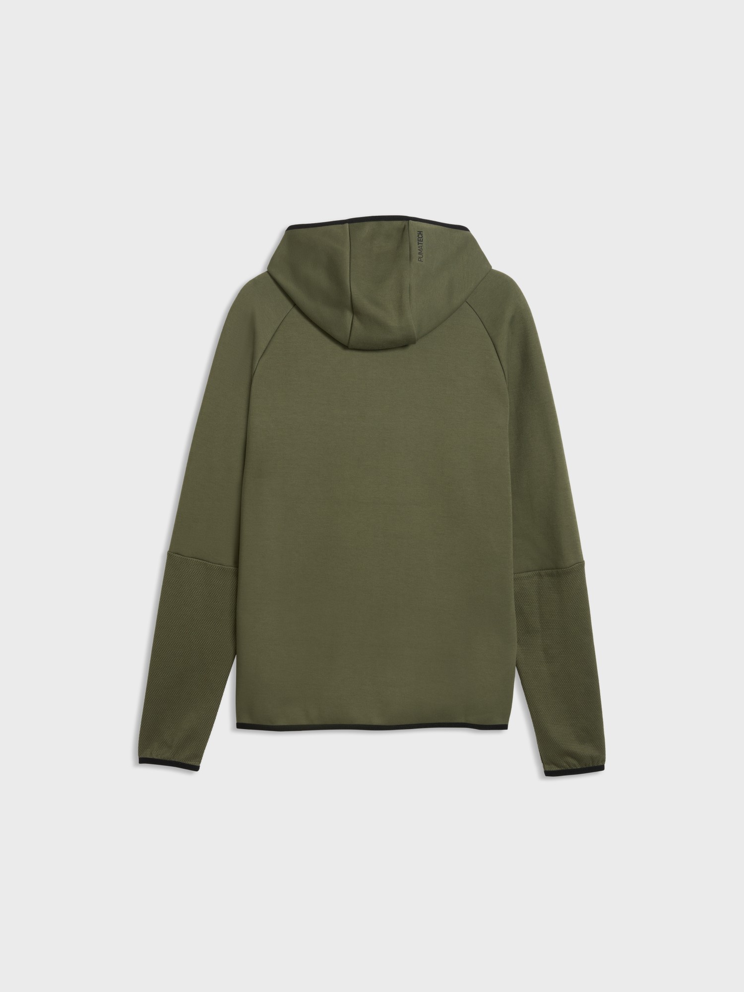 Толстовка мужская Puma TECH Slim Elevated Full-Zip Hoodie DK хаки 69395186 изображение 6