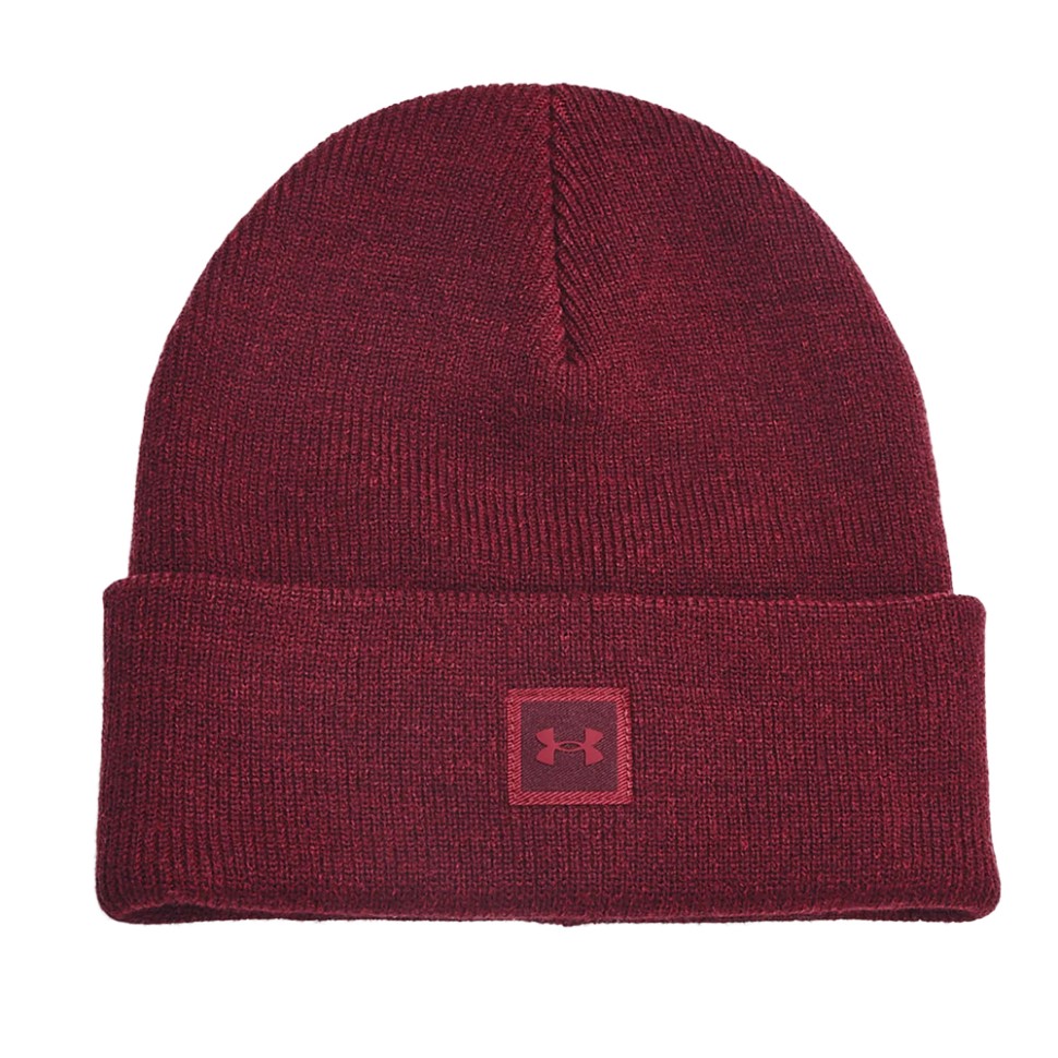 Шапка Under Armour Ua Halftime Knit Beanie червона 1356707-600 изображение 1