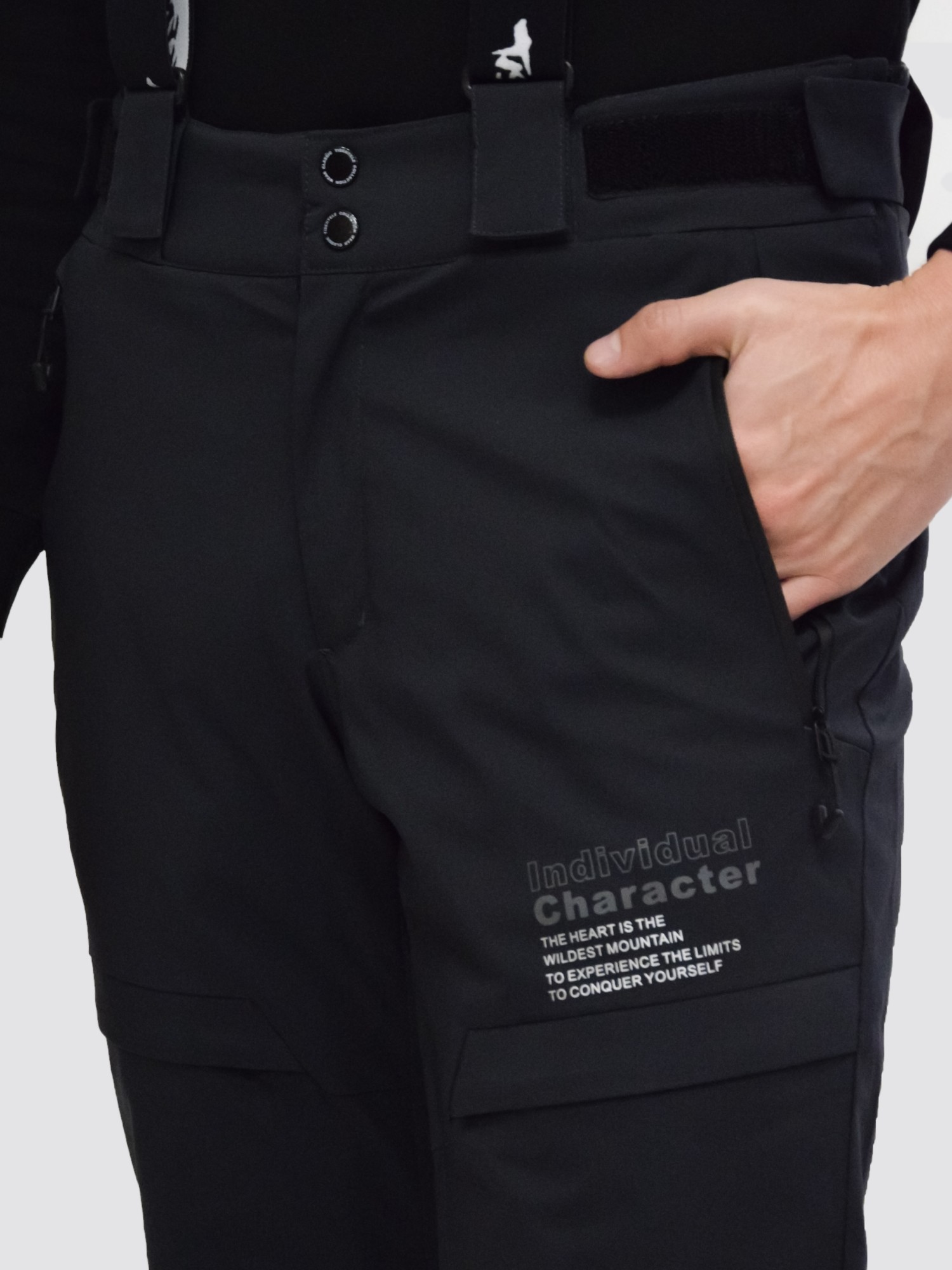 Брюки мужские WHS темно-серые 521203-020 изображение 3